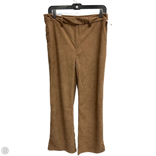 Pants Wide Leg By Clothes Mentor In Brown, Size: L