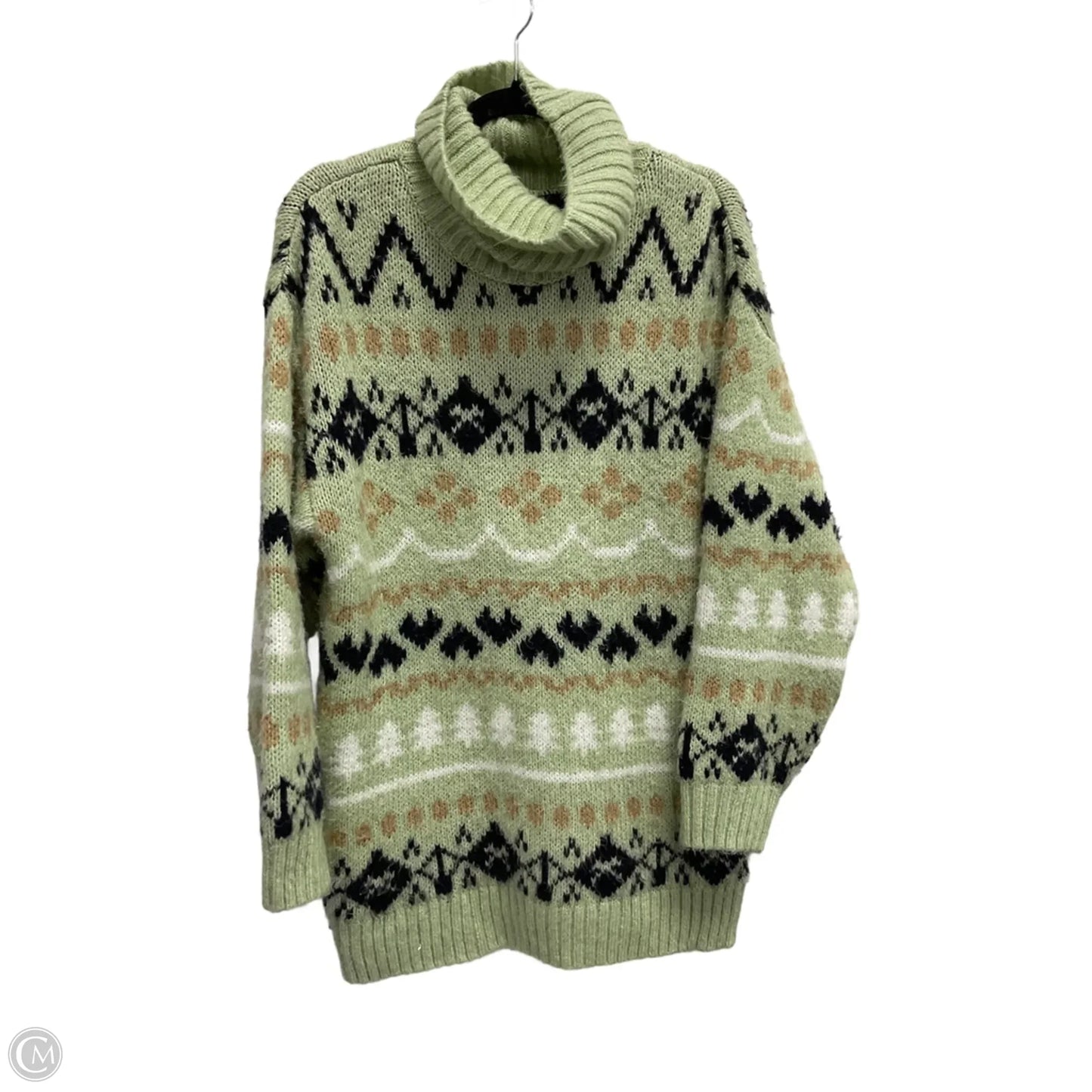 Sweater By Anthropologie In Green, Size: M