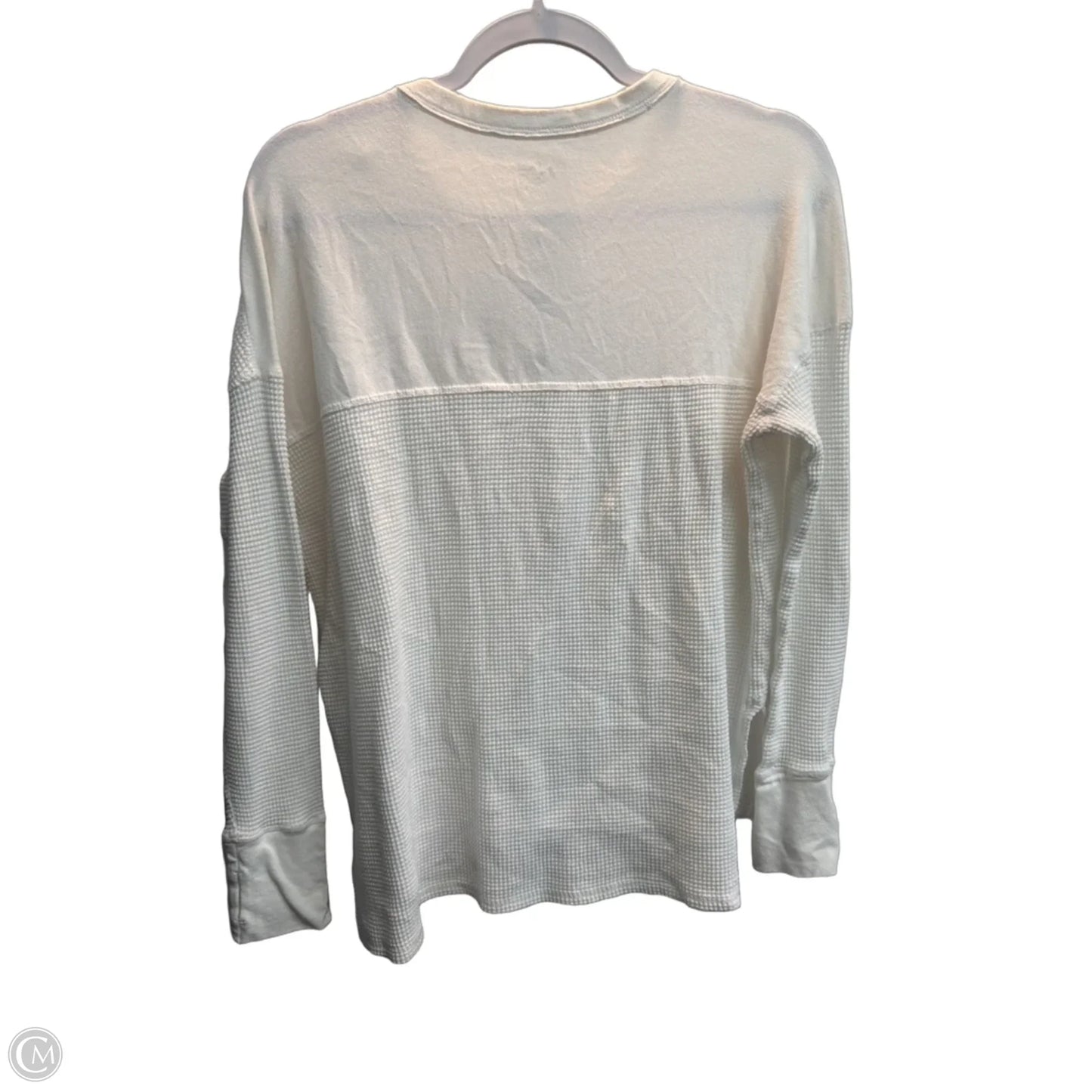 Top Long Sleeve By Offline By Aerie In White, Size: S