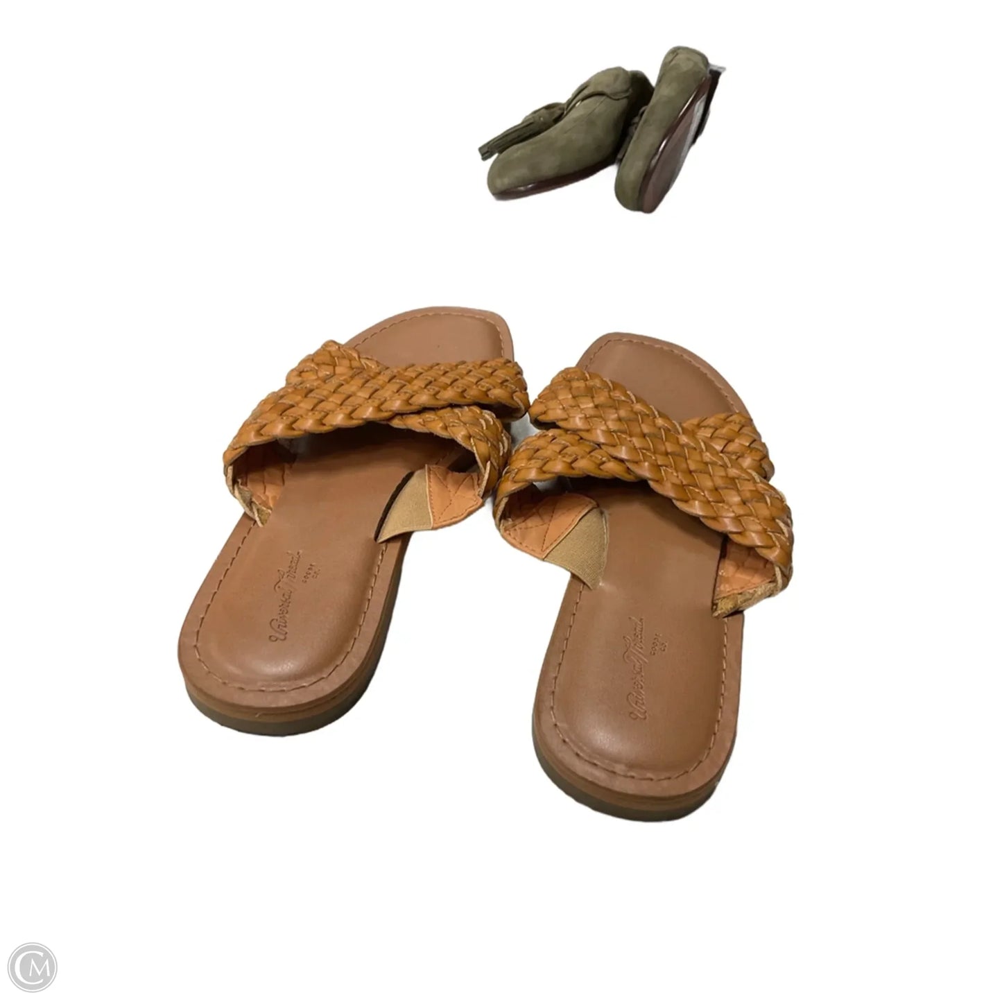 Sandals Flats By Universal Thread In Brown, Size: 6