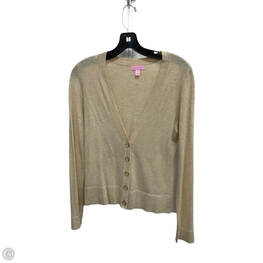 Cardigan Designer By Lilly Pulitzer In Cream, Size: M