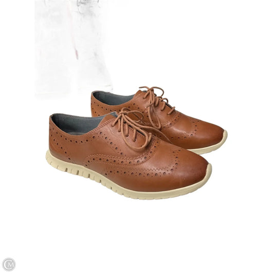 Shoes Flats By Cole-haan In Brown, Size: 7.5