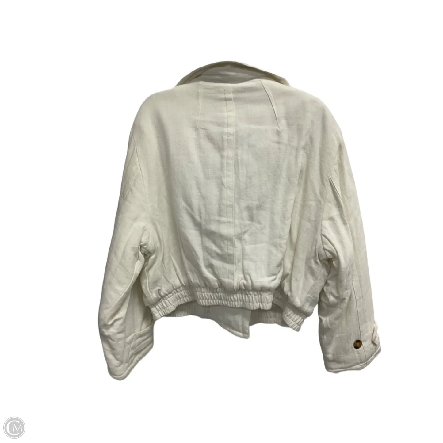 Jacket Puffer & Quilted By Chelsea And Violet In White, Size: M