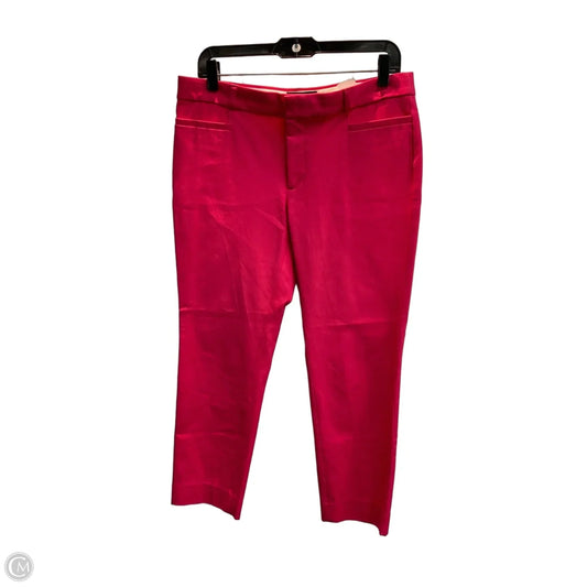 Pants Cropped By Banana Republic In Pink, Size: 8