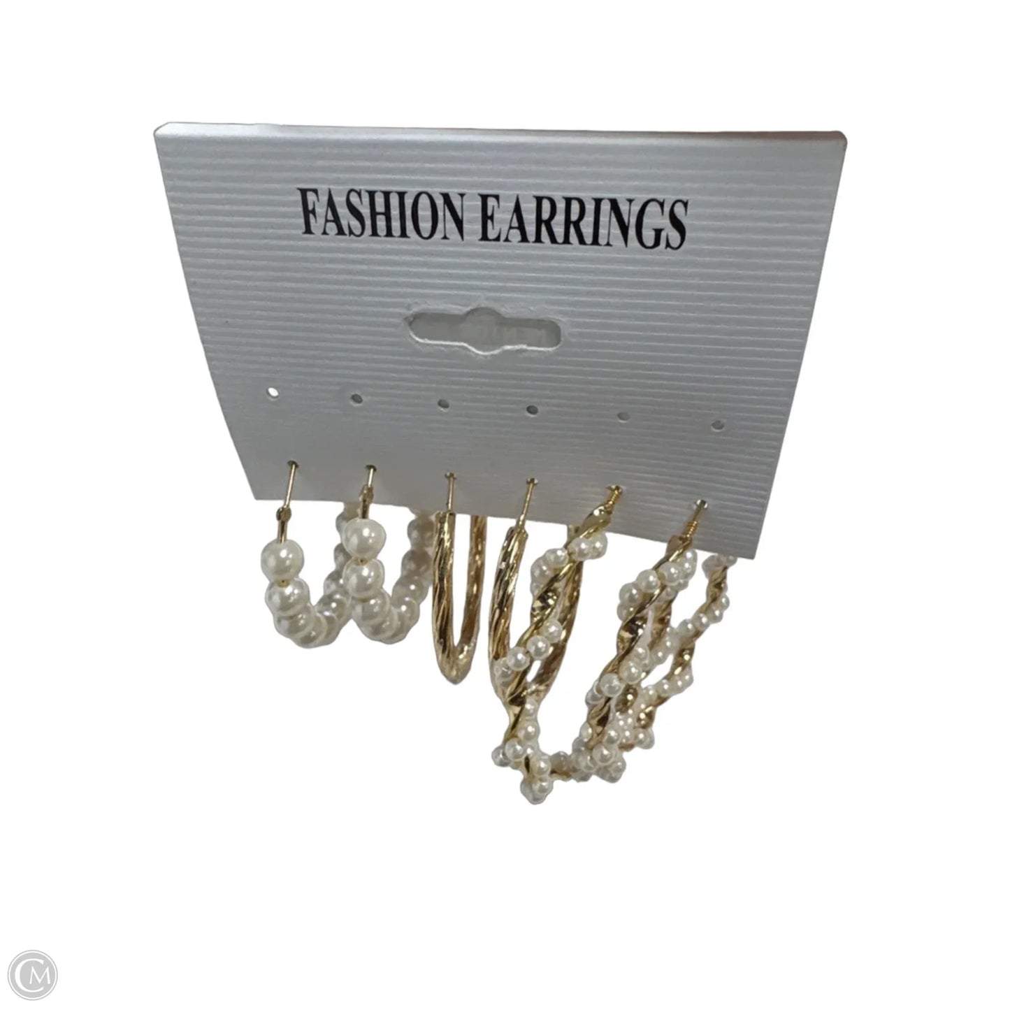 Earrings Hoop By Clothes Mentor, Size: 06 Piece Set