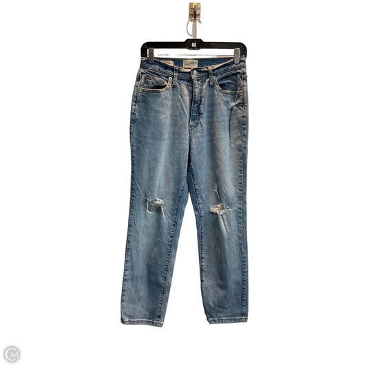 Jeans Straight By Universal Thread In Blue Denim, Size: 6