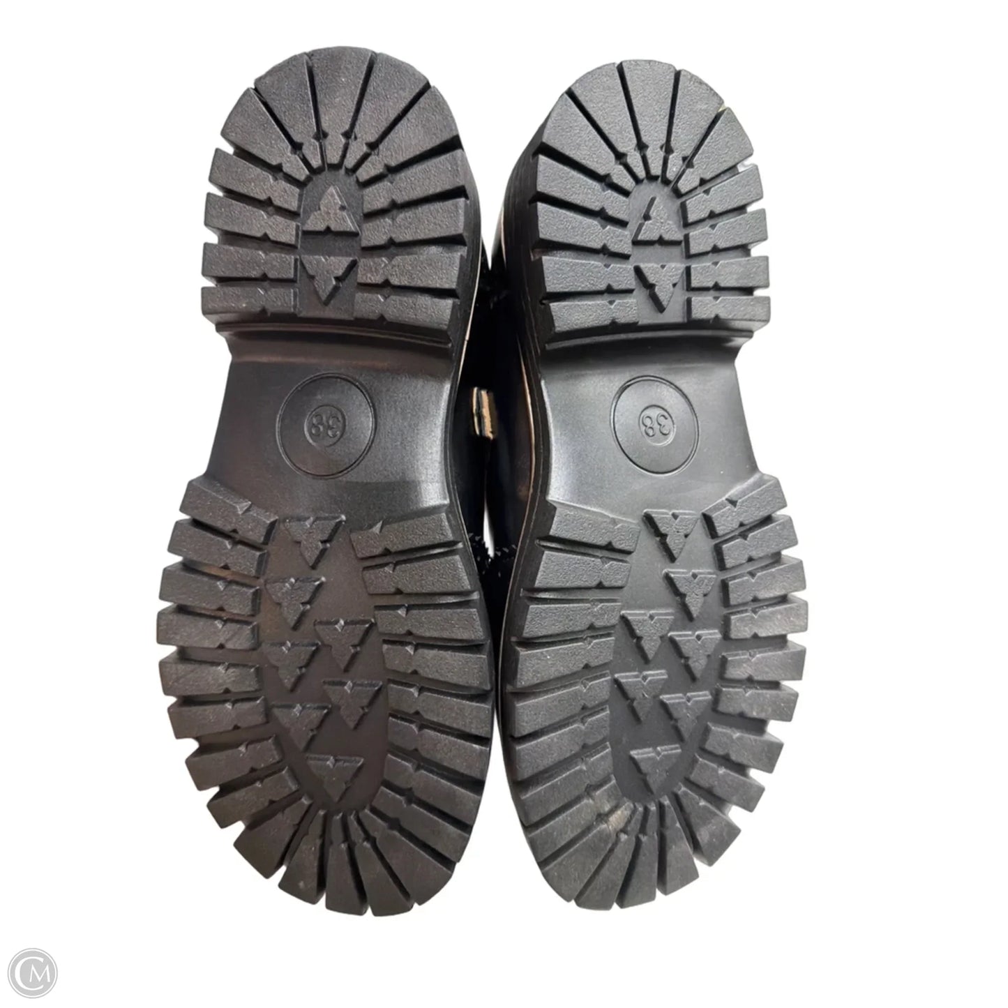 Shoes Flats By Clothes Mentor In Black, Size: 7.5