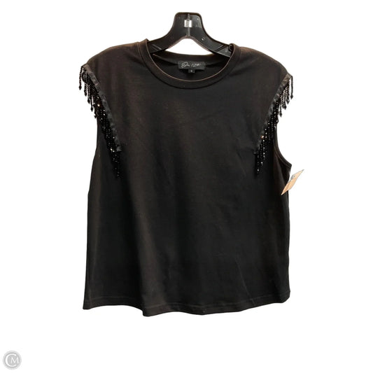 Top Sleeveless By Cmc In Black, Size: S