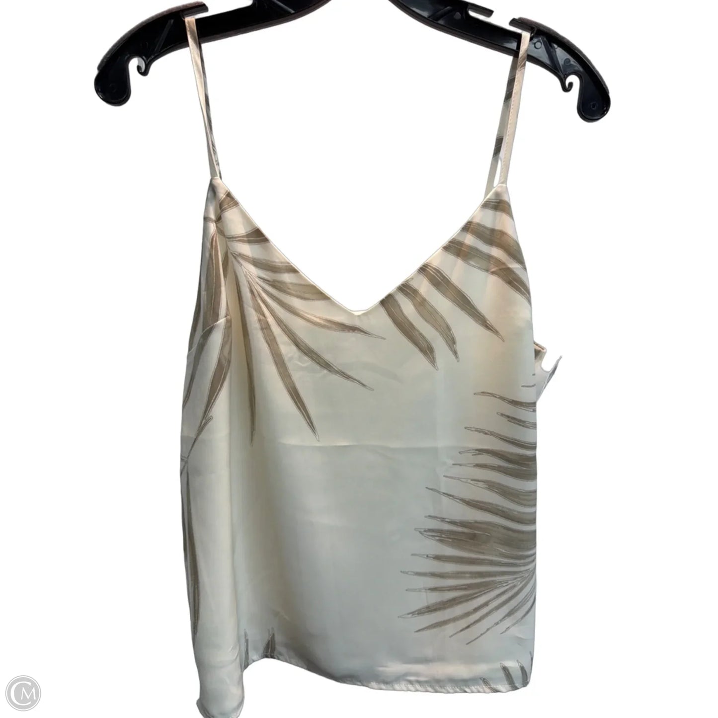 Top Sleeveless By Bb Dakota In Brown & Cream, Size: S