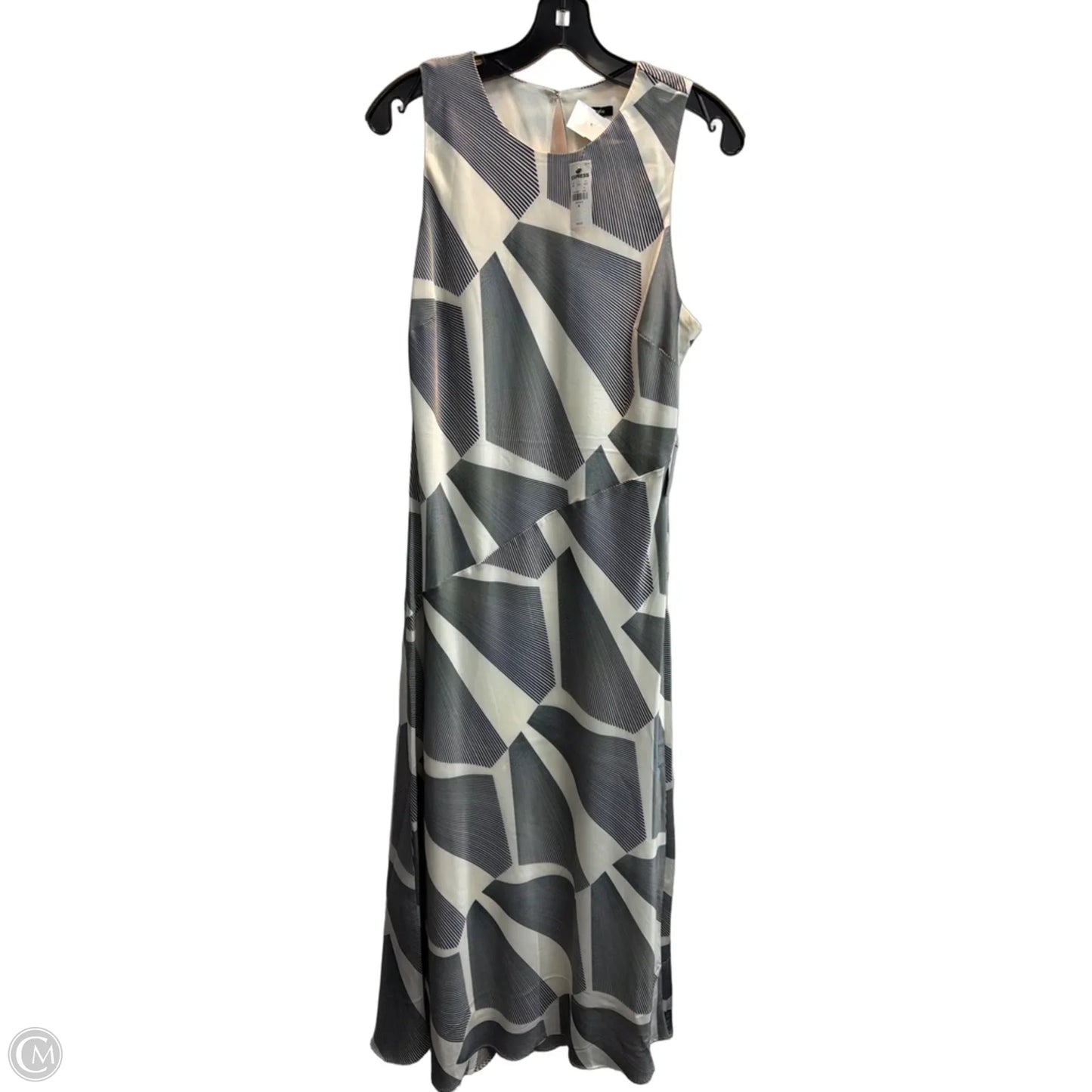 Dress Casual Maxi By Express In Black & White, Size: M