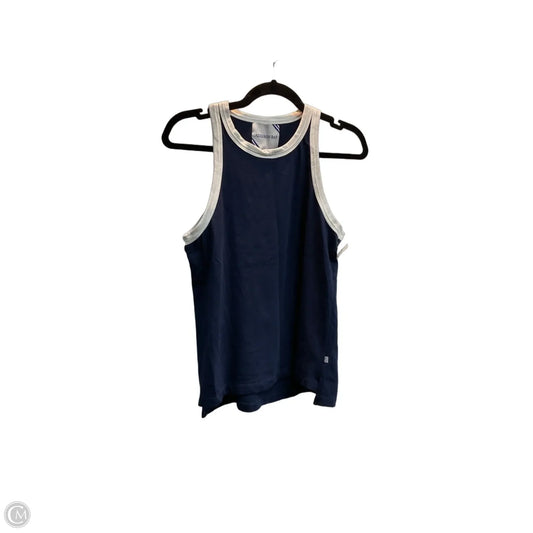 Top Sleeveless By Clothes Mentor In Navy, Size: L