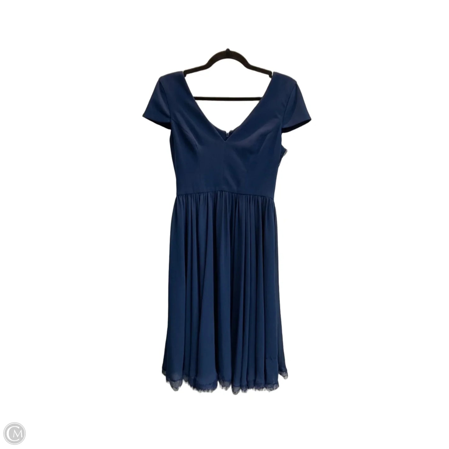 Dress Party Midi By Dress The Population In Navy, Size: S