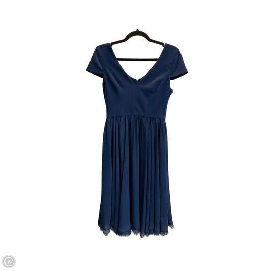 Dress Party Midi By Dress The Population In Navy, Size: S