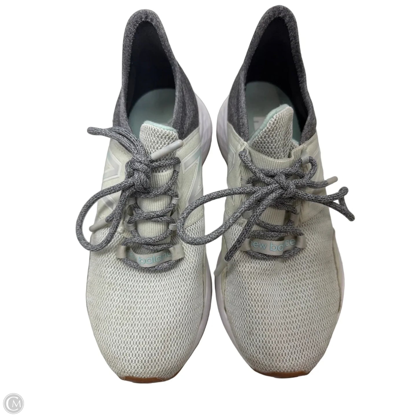 Shoes Athletic By New Balance In Green & Grey, Size: 6.5