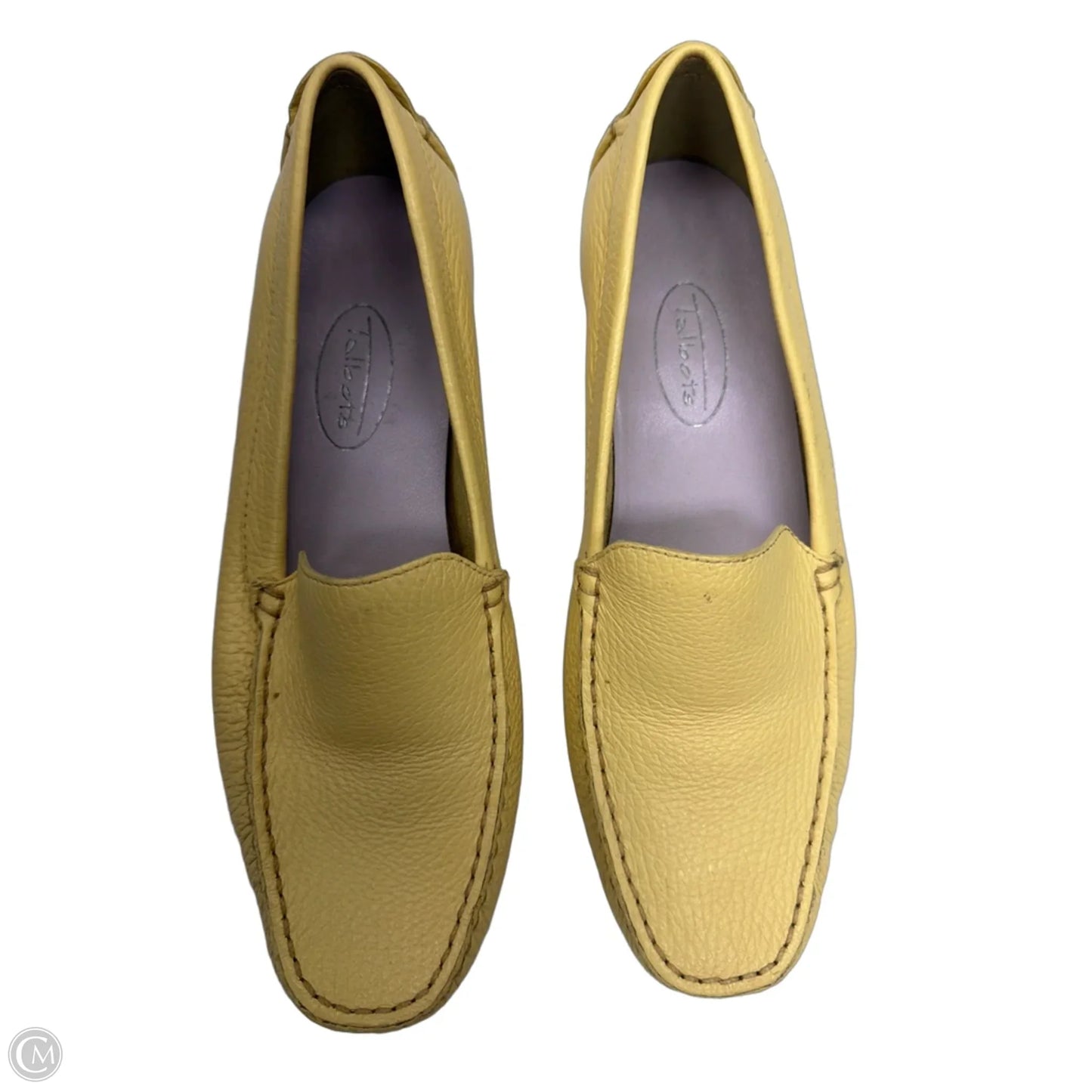 Shoes Flats By Talbots In Yellow, Size: 5