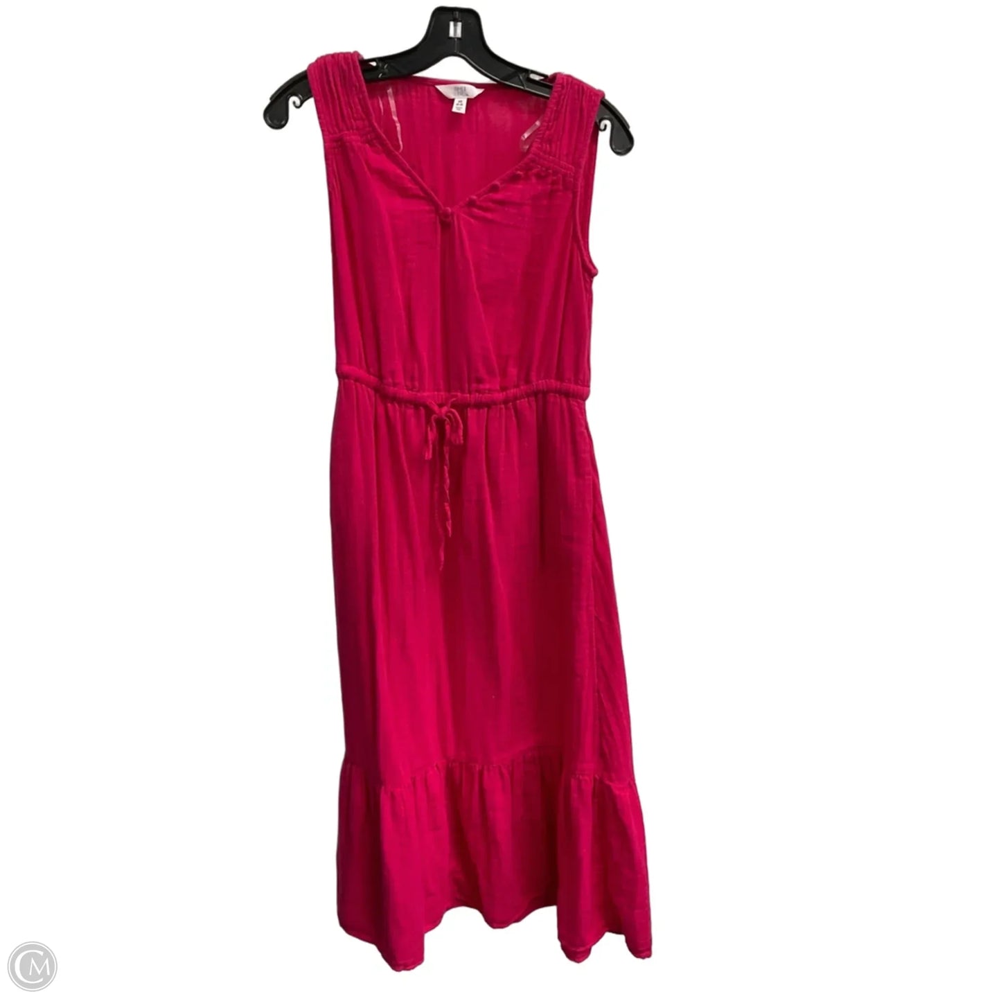 Dress Casual Maxi By Time And Tru In Pink, Size: Xs