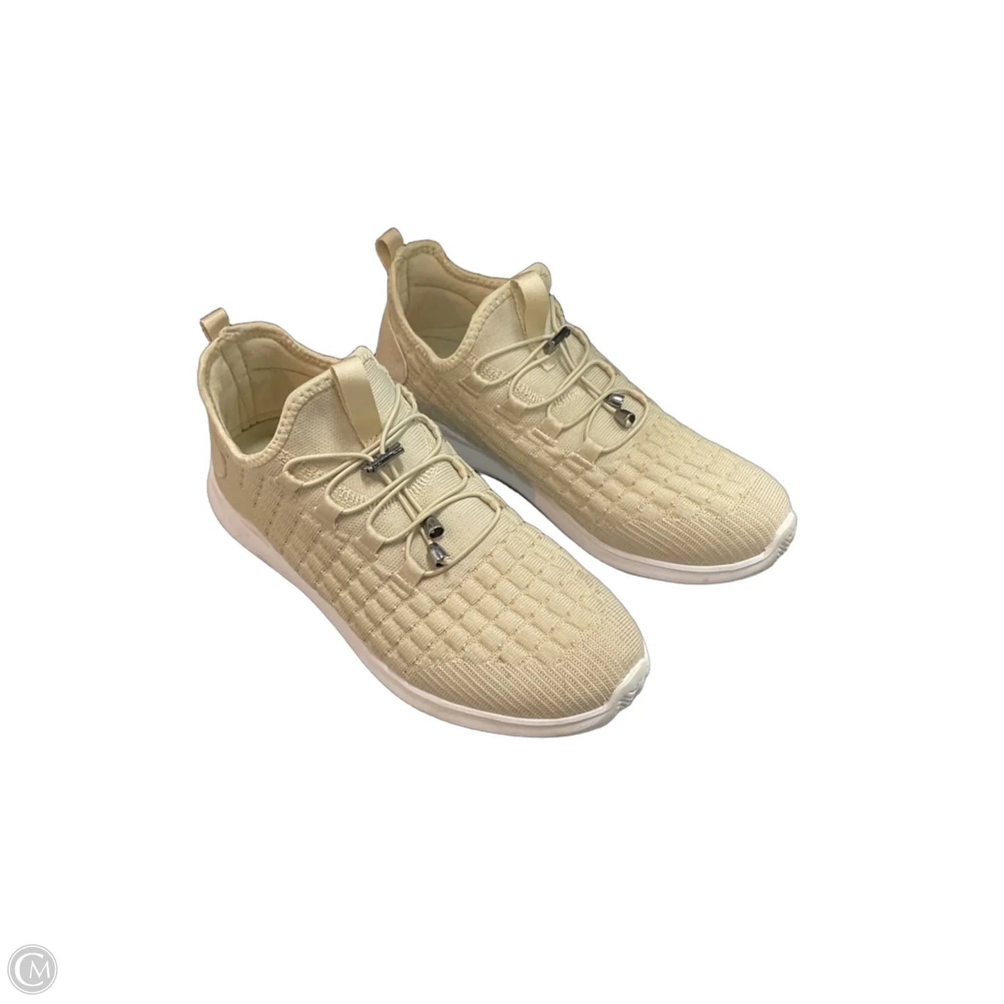 Shoes Sneakers By Clothes Mentor In Beige, Size: 10