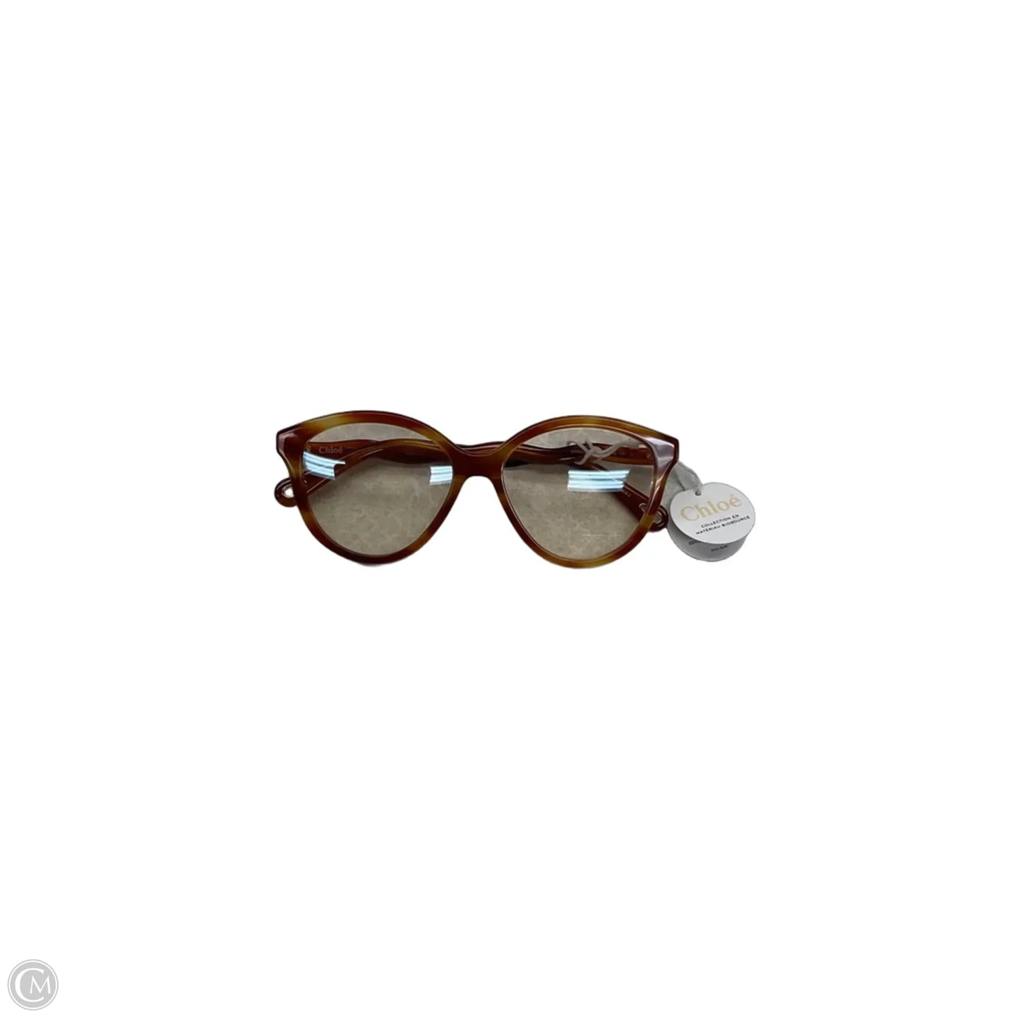 Blue Light Glasses Luxury Designer By Chloe, Size: