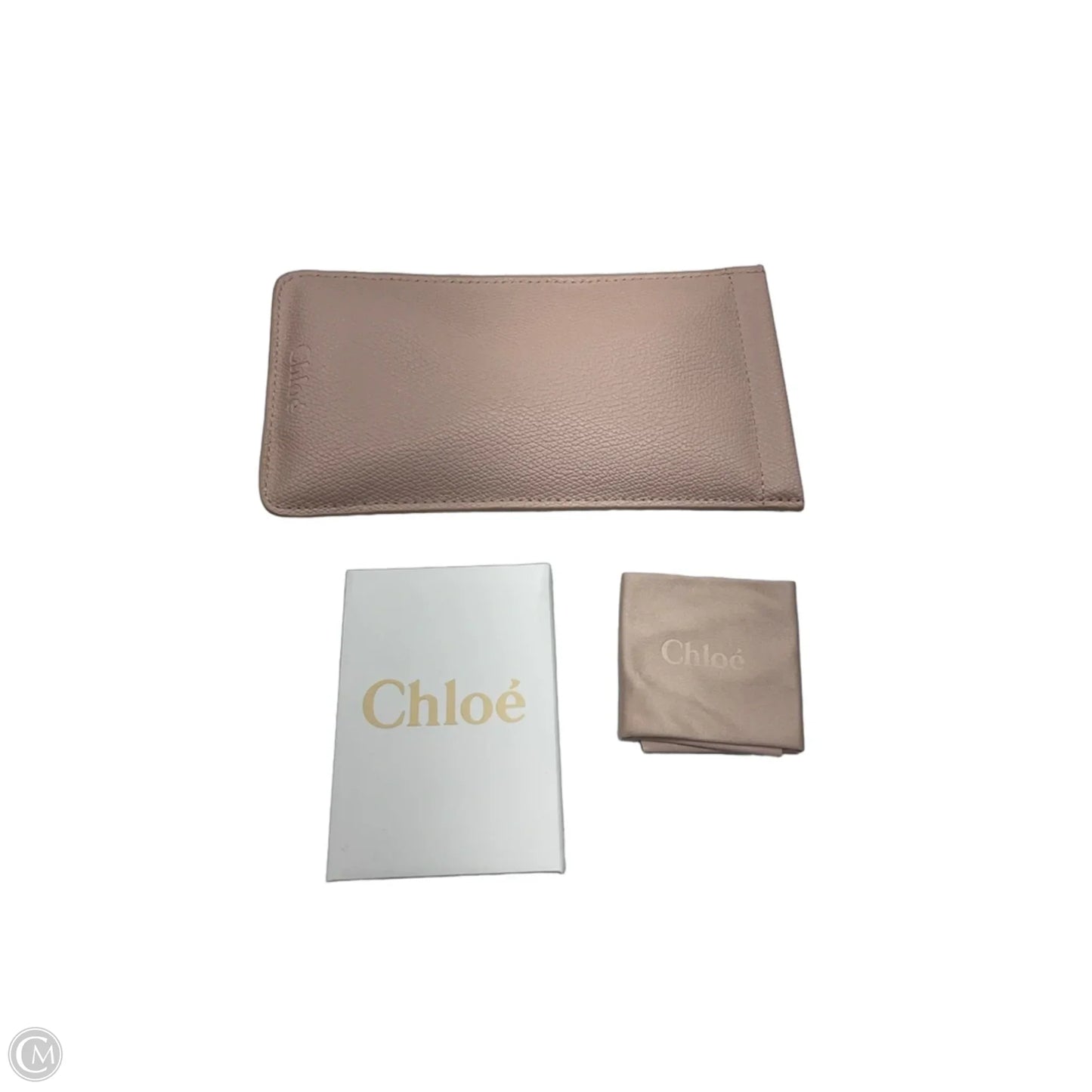 Blue Light Glasses Luxury Designer By Chloe, Size: