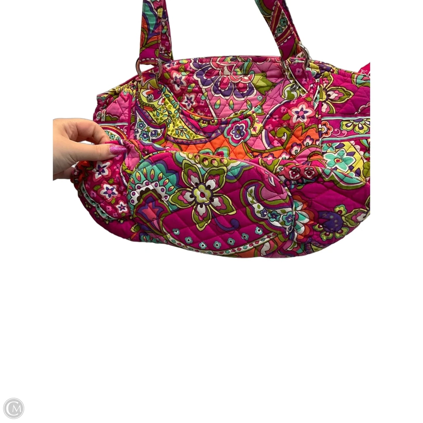 Handbag By Vera Bradley, Size: Medium
