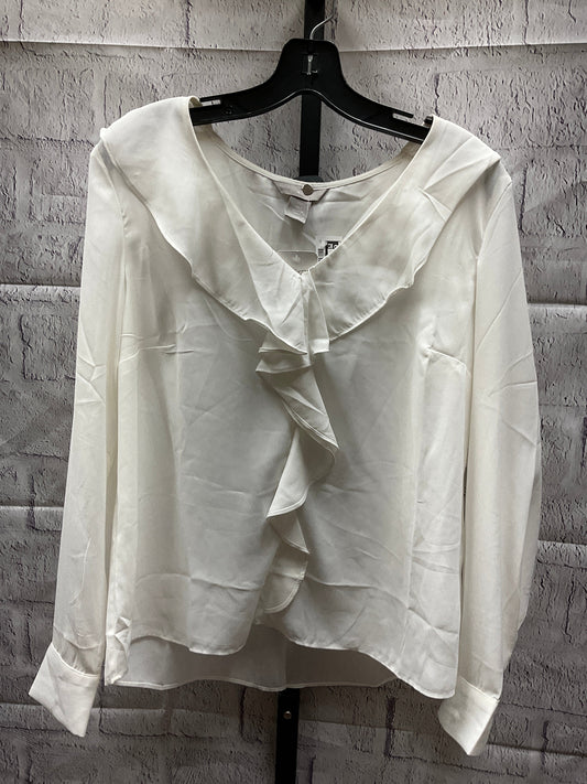 Blouse Long Sleeve By H&m  Size: 6