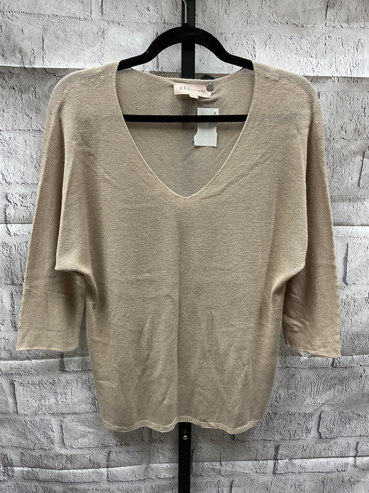Top 3/4 Sleeve Basic By Philosophy  Size: S