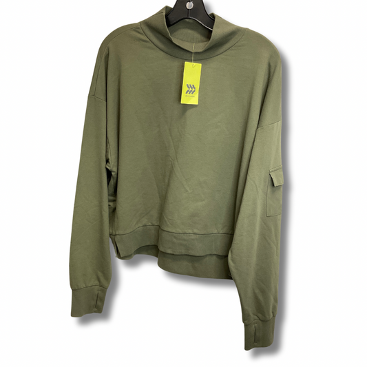 Sweatshirt Collar By All In Motion In Green, Size: Xxl