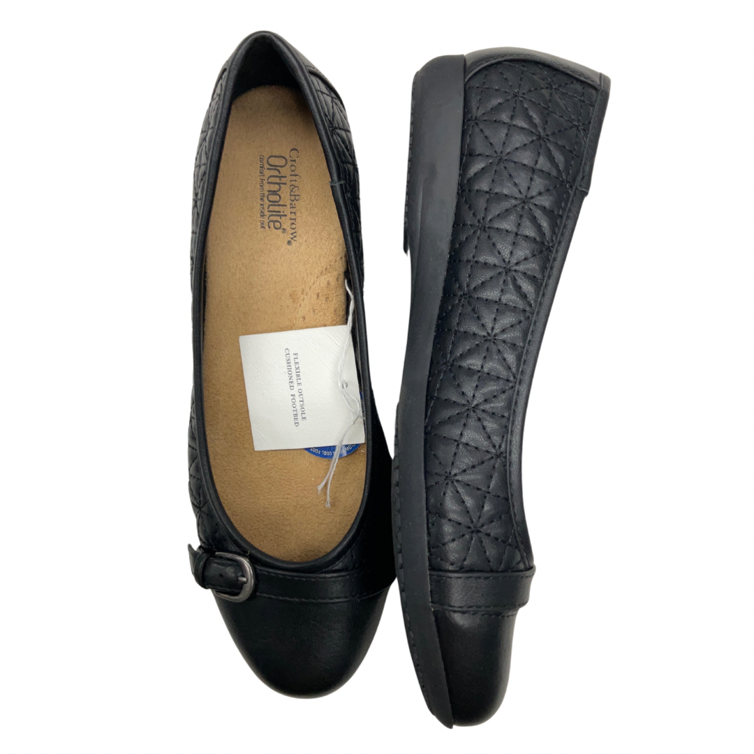 Shoes Flats By Croft And Barrow In Black, Size: 7.5