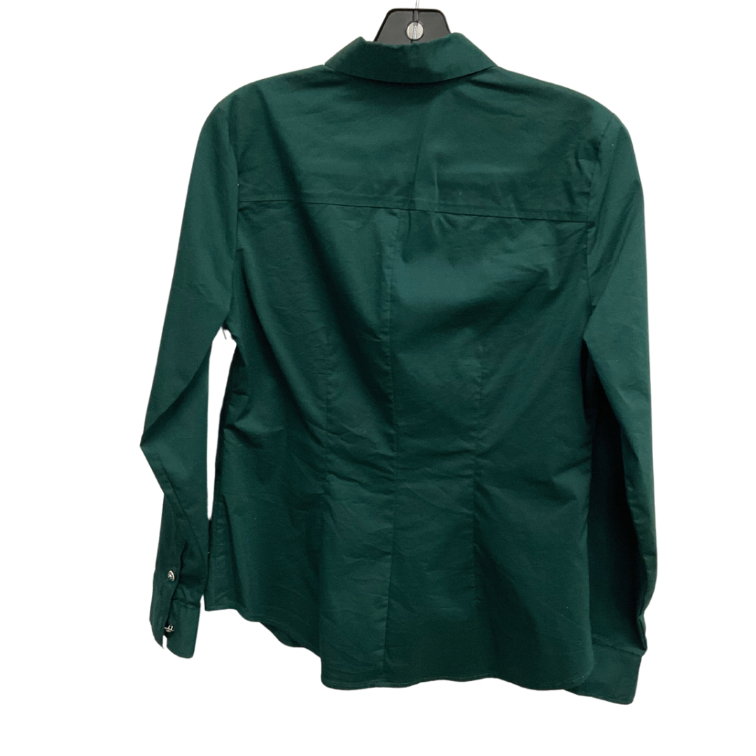 Top Long Sleeve By New York And Co In Green, Size: S