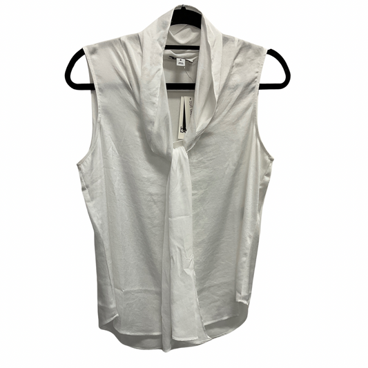 Top Sleeveless By Bar Iii In White, Size: M