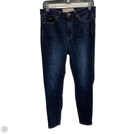 Jeans Skinny By Soft Surroundings In Blue Denim, Size: 8