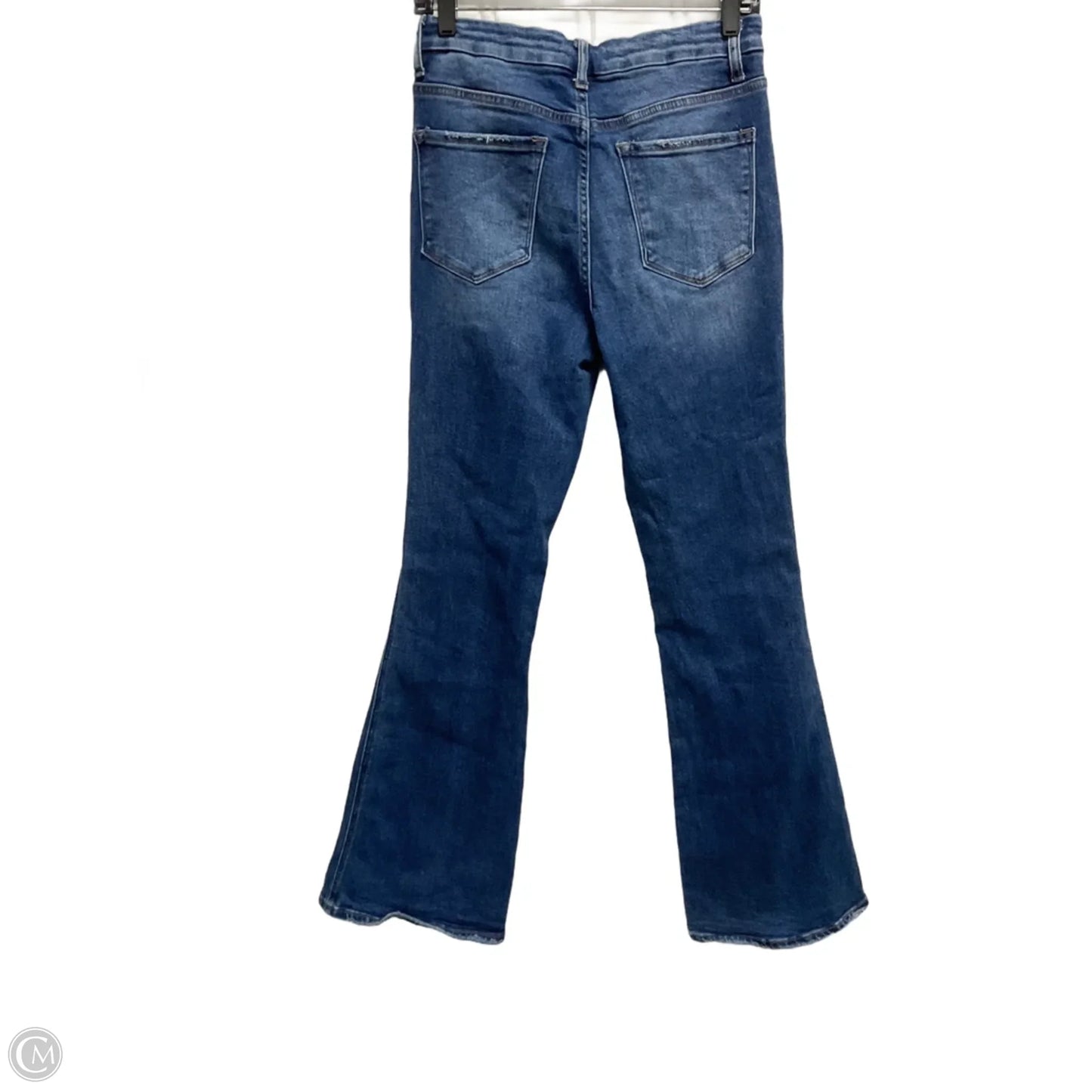 Jeans Flared By Vervet In Blue Denim, Size: 8