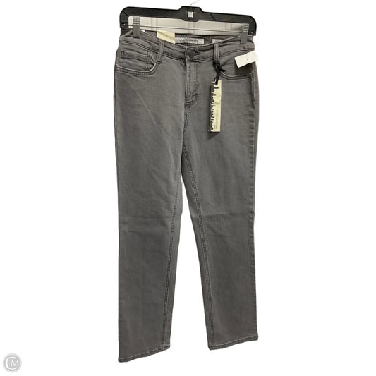 Jeans Straight By Jones New York In Grey, Size: 4