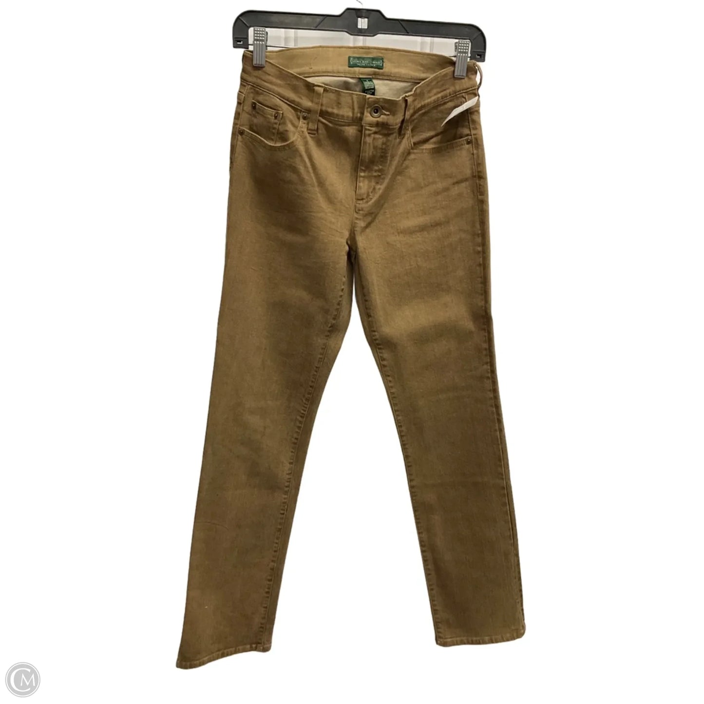Jeans Straight By Ralph Lauren In Brown, Size: 4