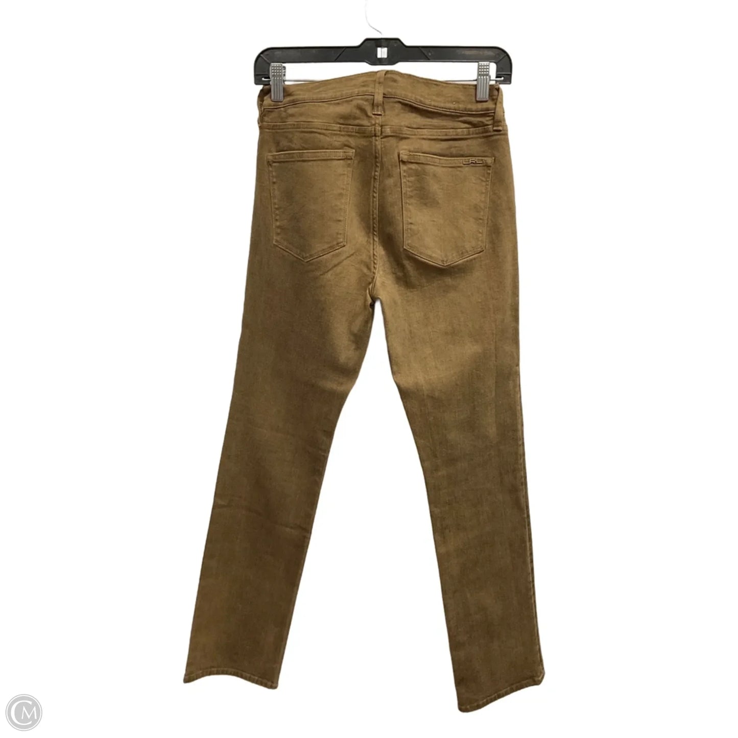 Jeans Straight By Ralph Lauren In Brown, Size: 4