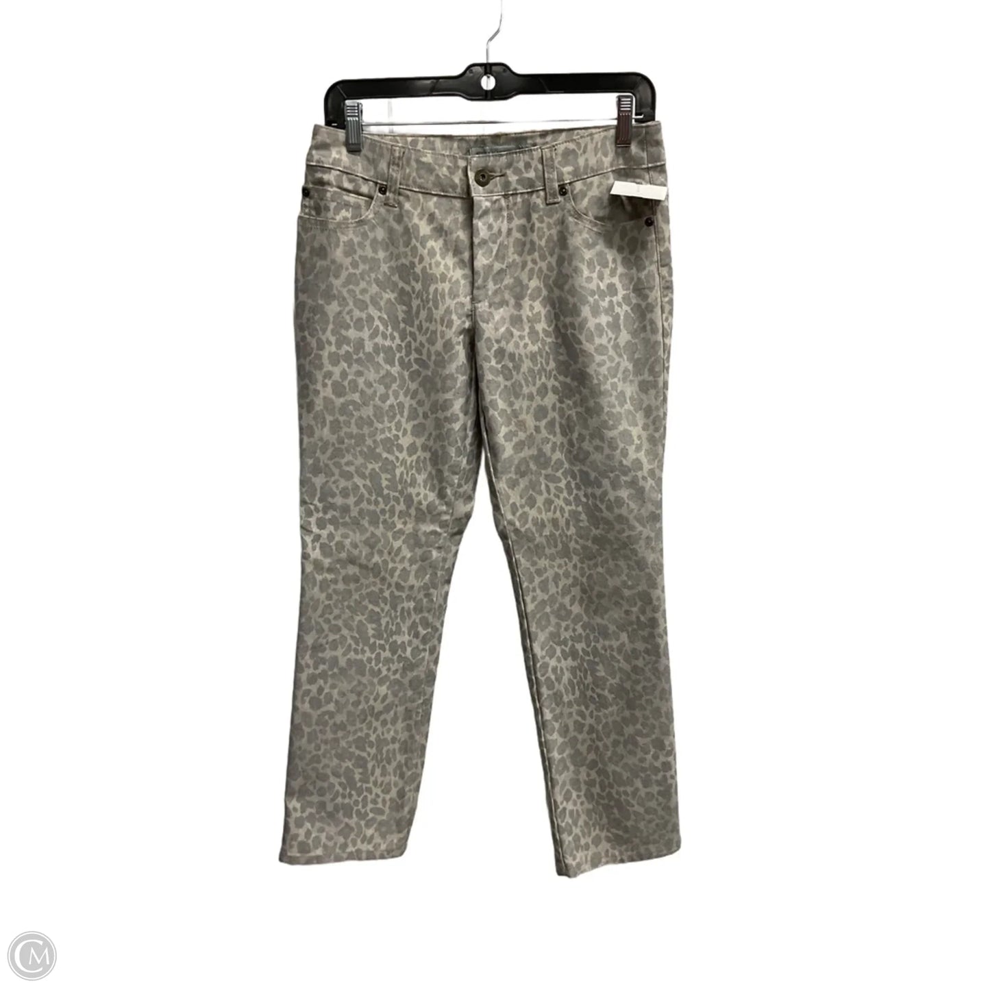 Jeans Jeggings By Chicos In Animal Print, Size: Xs