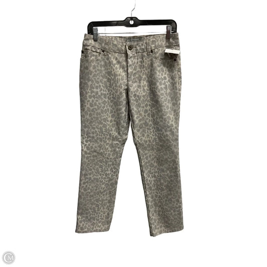Jeans Jeggings By Chicos In Animal Print, Size: Xs