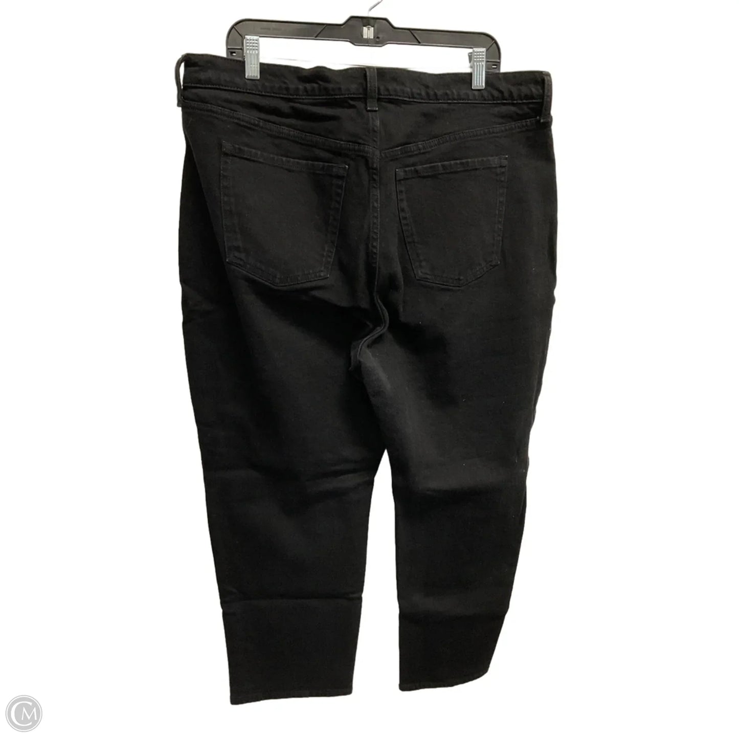 Jeans Straight By Old Navy In Black, Size: 18