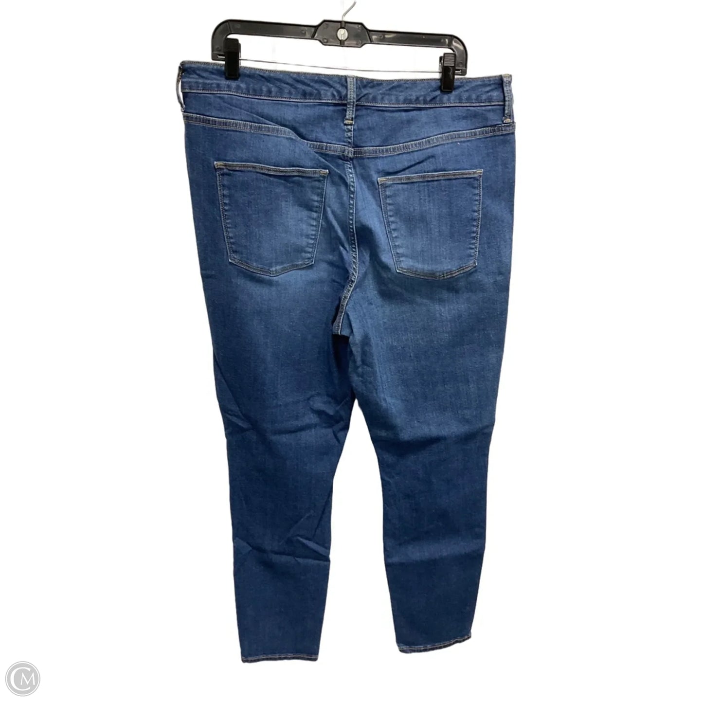 Jeans Straight By Universal Thread In Blue Denim, Size: 16