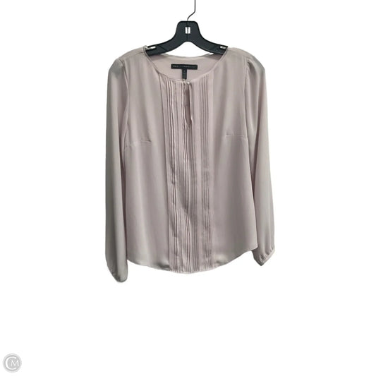 Top Long Sleeve By White House Black Market In Purple, Size: Xs