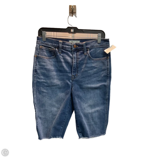 Shorts By Madewell In Blue Denim, Size: 8