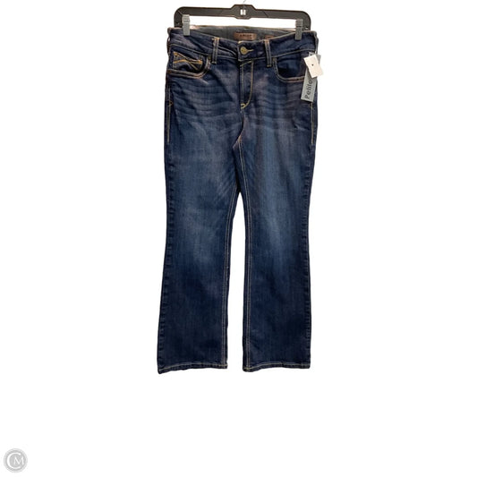 Jeans Straight By Ariat In Blue Denim, Size: 10p