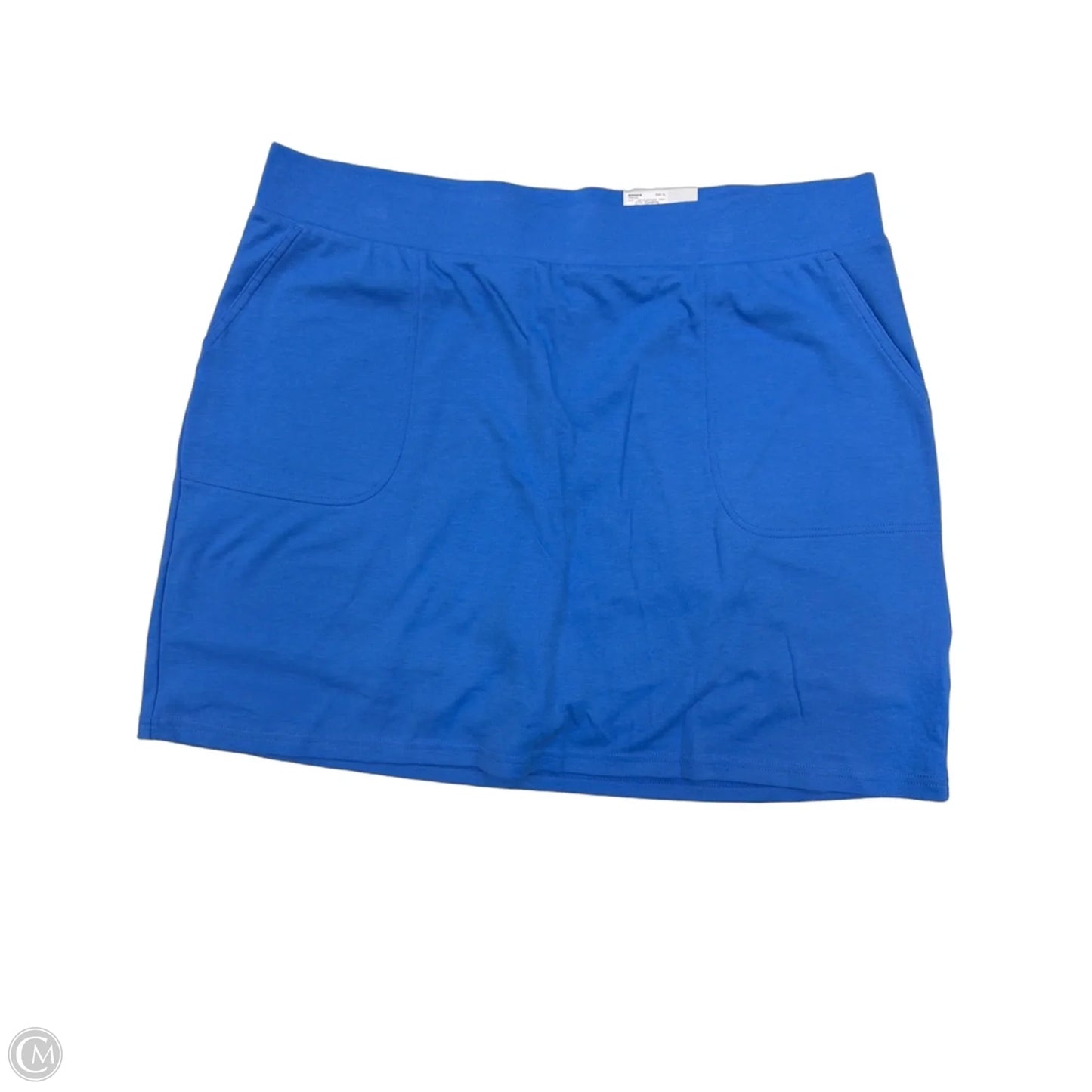Skort By Croft And Barrow In Blue, Size: Xl