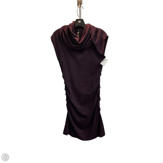 Dress Casual Midi By Clothes Mentor In Purple, Size: Xs