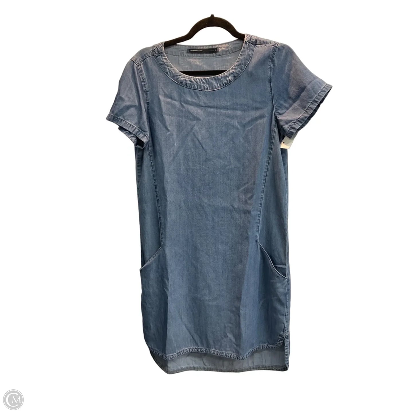Dress Casual Short By Clothes Mentor In Blue Denim, Size: S