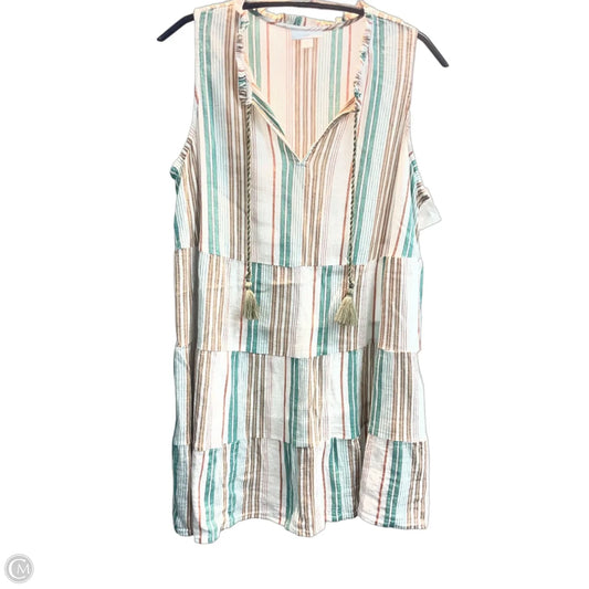Top Sleeveless By J. Jill In Striped Pattern, Size: S
