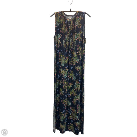 Dress Casual Maxi By J. Jill In Floral Print, Size: S