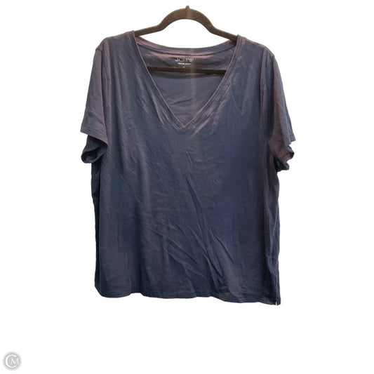 Top Short Sleeve Basic By J. Crew In Navy, Size: Xl