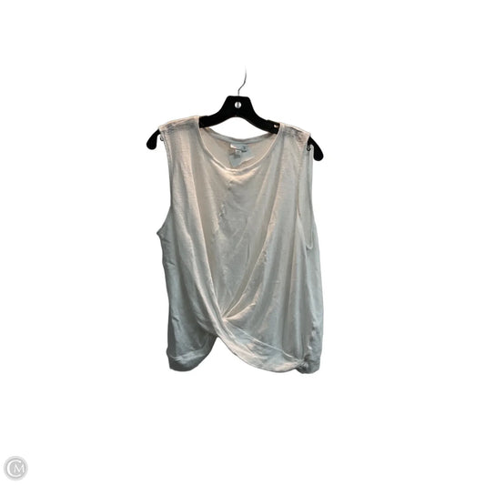 Top Sleeveless By J. Jill In White, Size: L