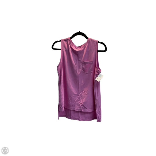 Top Sleeveless Basic By A New Day In Purple, Size: M